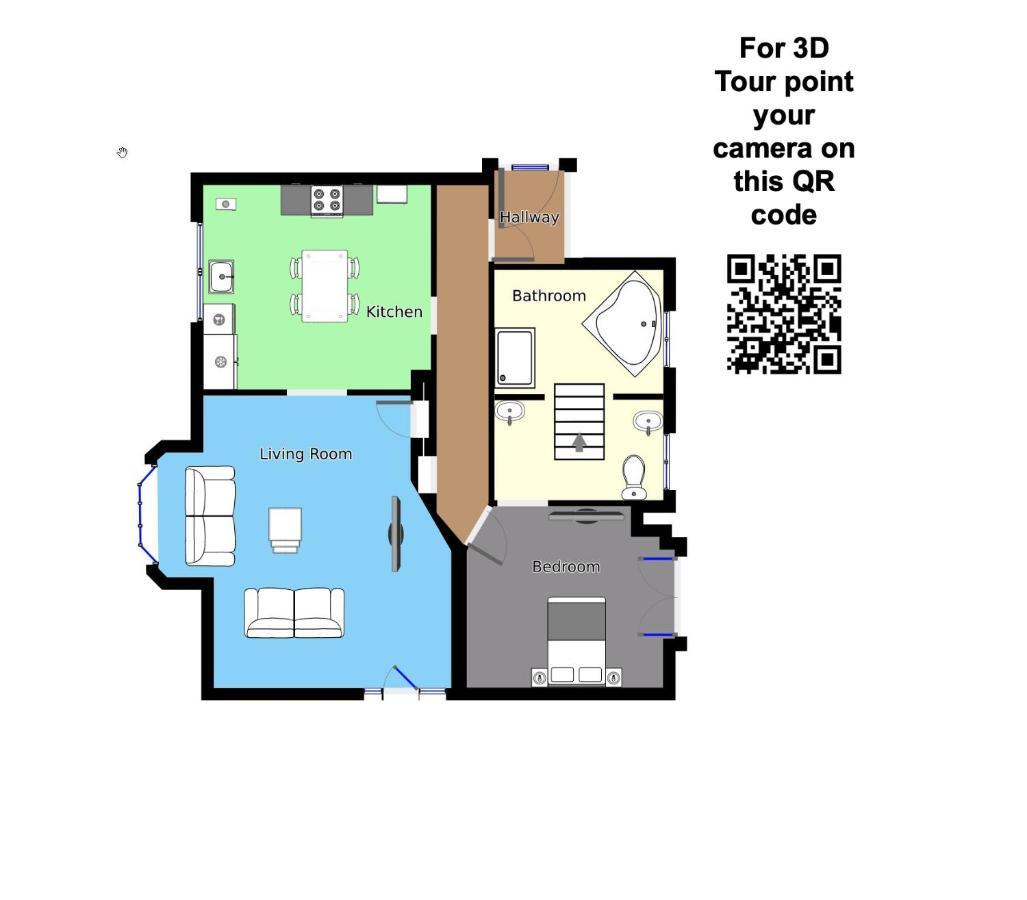 Aday - Aalborg City Center Big Apartment Ngoại thất bức ảnh